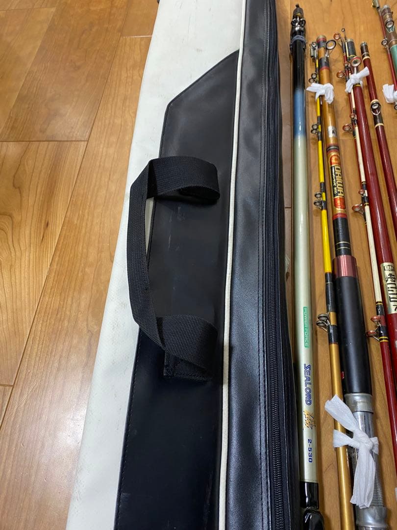 海釣り　船竿　船釣り　Daiwa ダイワ　磯竿　８本セット　シマノ　ロッドケース