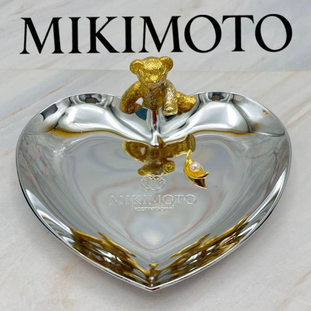 MIKIMOTO ミキモト　パール ジュエリートレイ 小物入れ