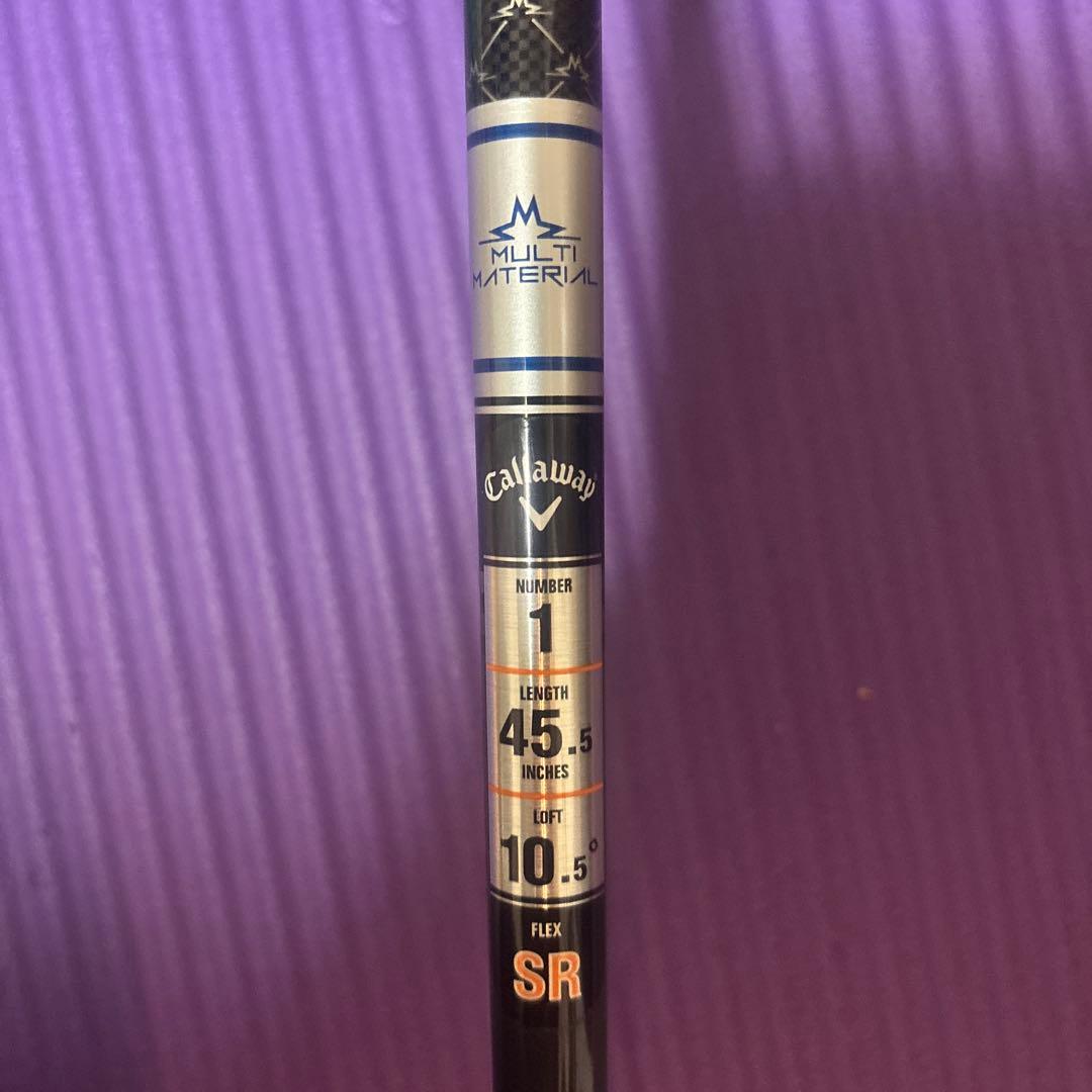 キャロウェイAi SMOKE MAXＤドライバー　10.５　TENSEI SR