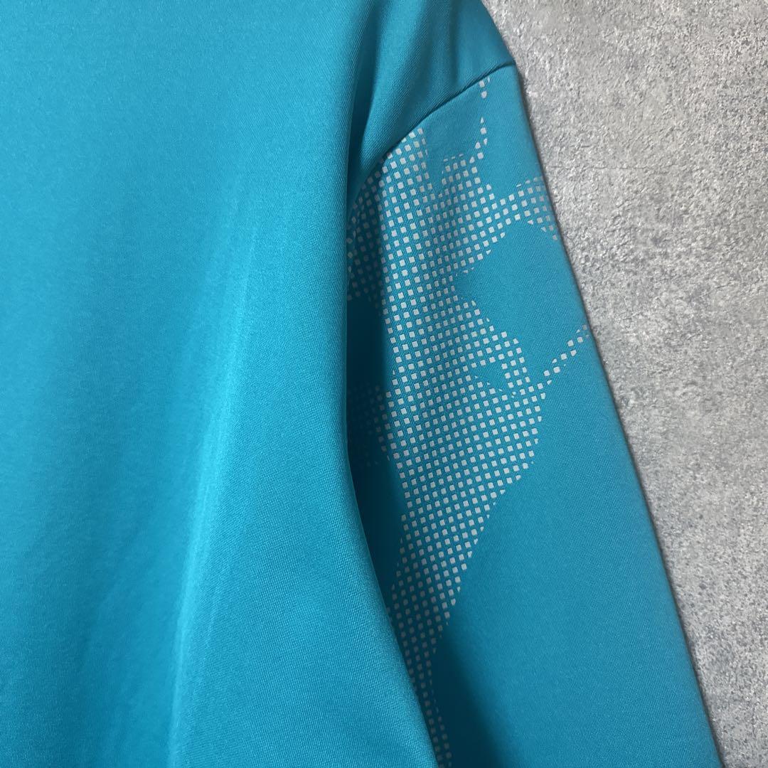 le coq sportif golf ルコック モックネック ターコイズ L