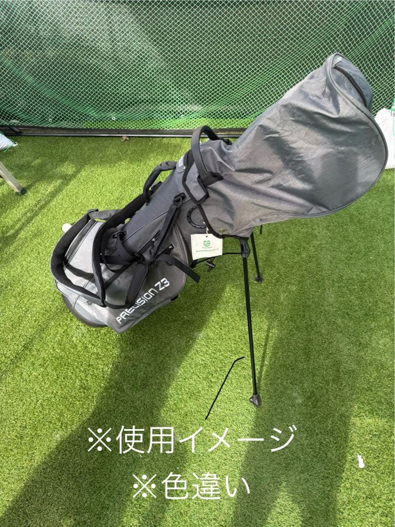 新品 未使用 PRECISION Z3 ブラック キャディバッグ 9型 ゴルフ