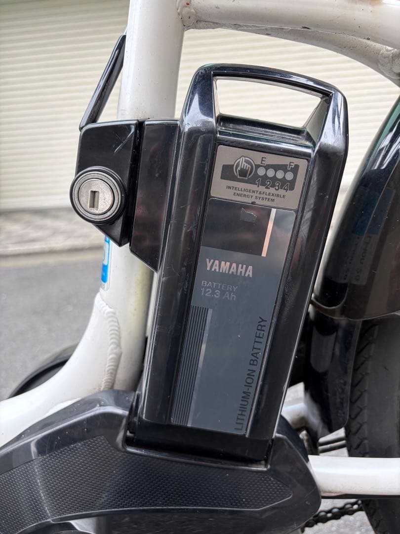 整備済 YAMAHA PAS With 2020 電動自転車 26インチ 鍵2本