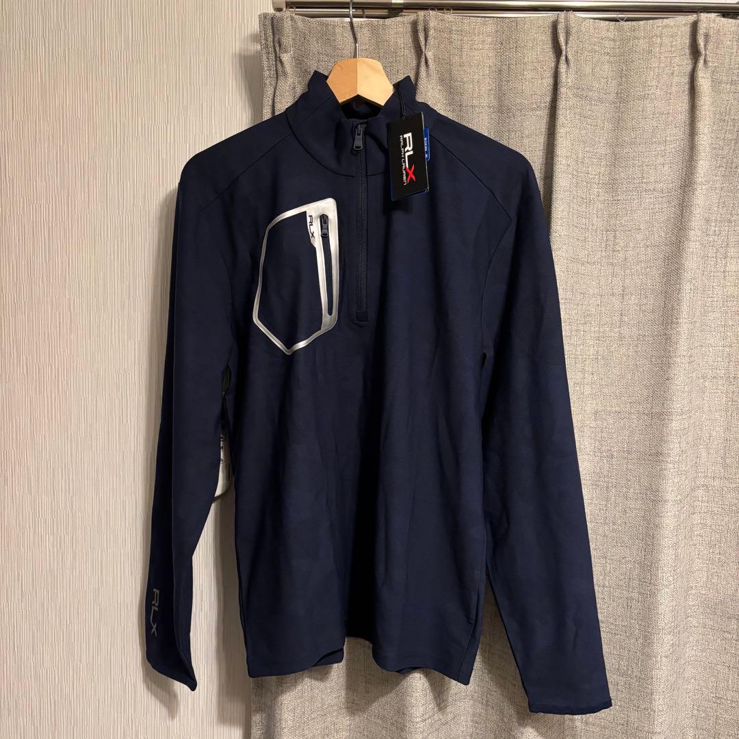 【新品】RLX ハーフ ジップ ロング スリーブ シャツ