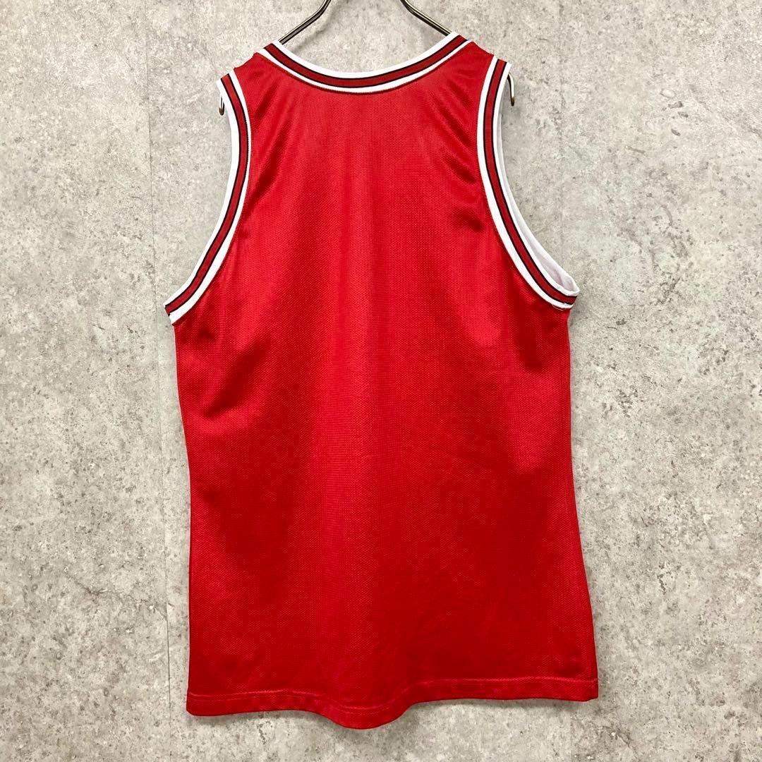 レア90s《チャンピオン》NBAシカゴブルズ 刺繍タンクトップ/メンズ2XL