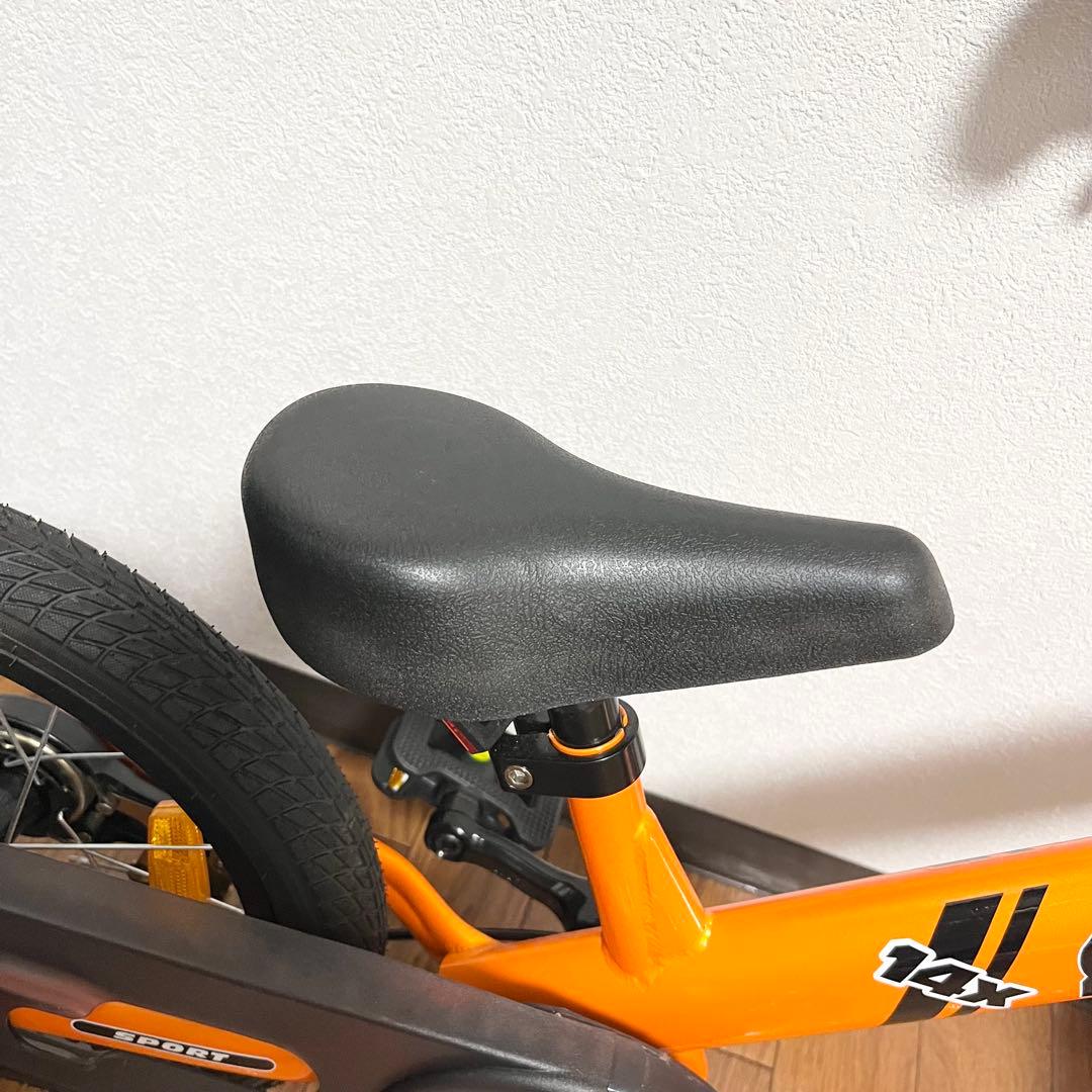 【ほぼ未使用】STRIDER ストライダー 14X オレンジスポーツ　sport