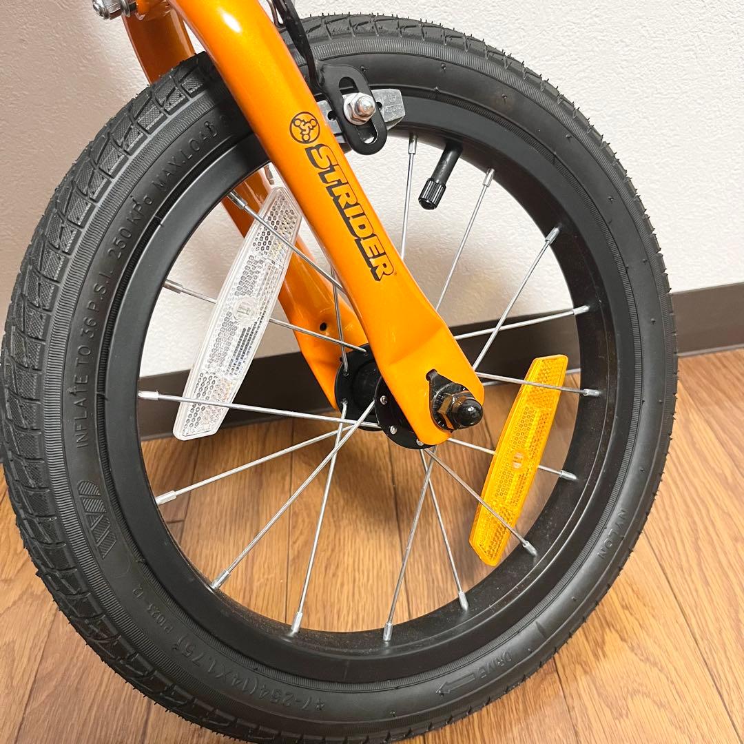 【ほぼ未使用】STRIDER ストライダー 14X オレンジスポーツ　sport