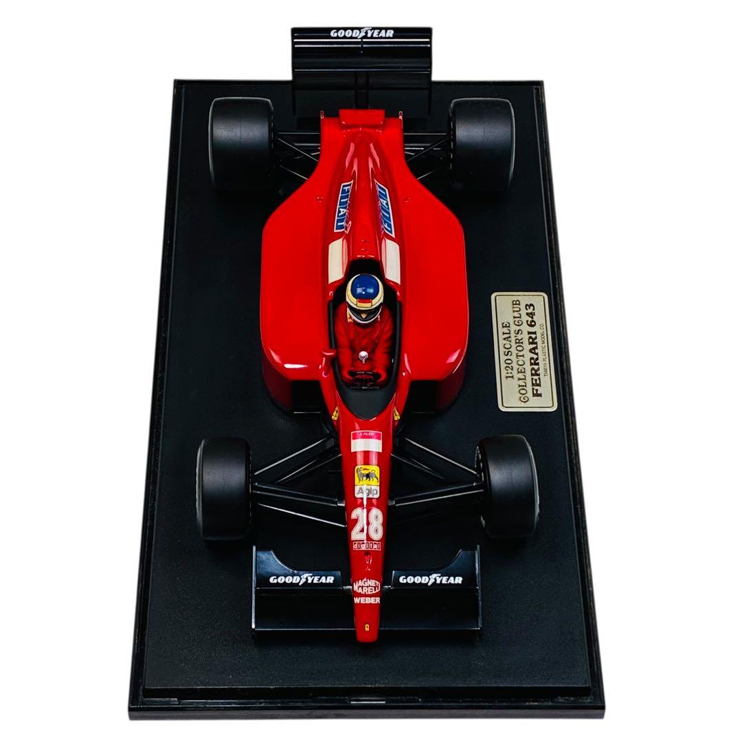タミヤ コレクターズクラブ (1/20) フェラーリ 643 J.アレジ