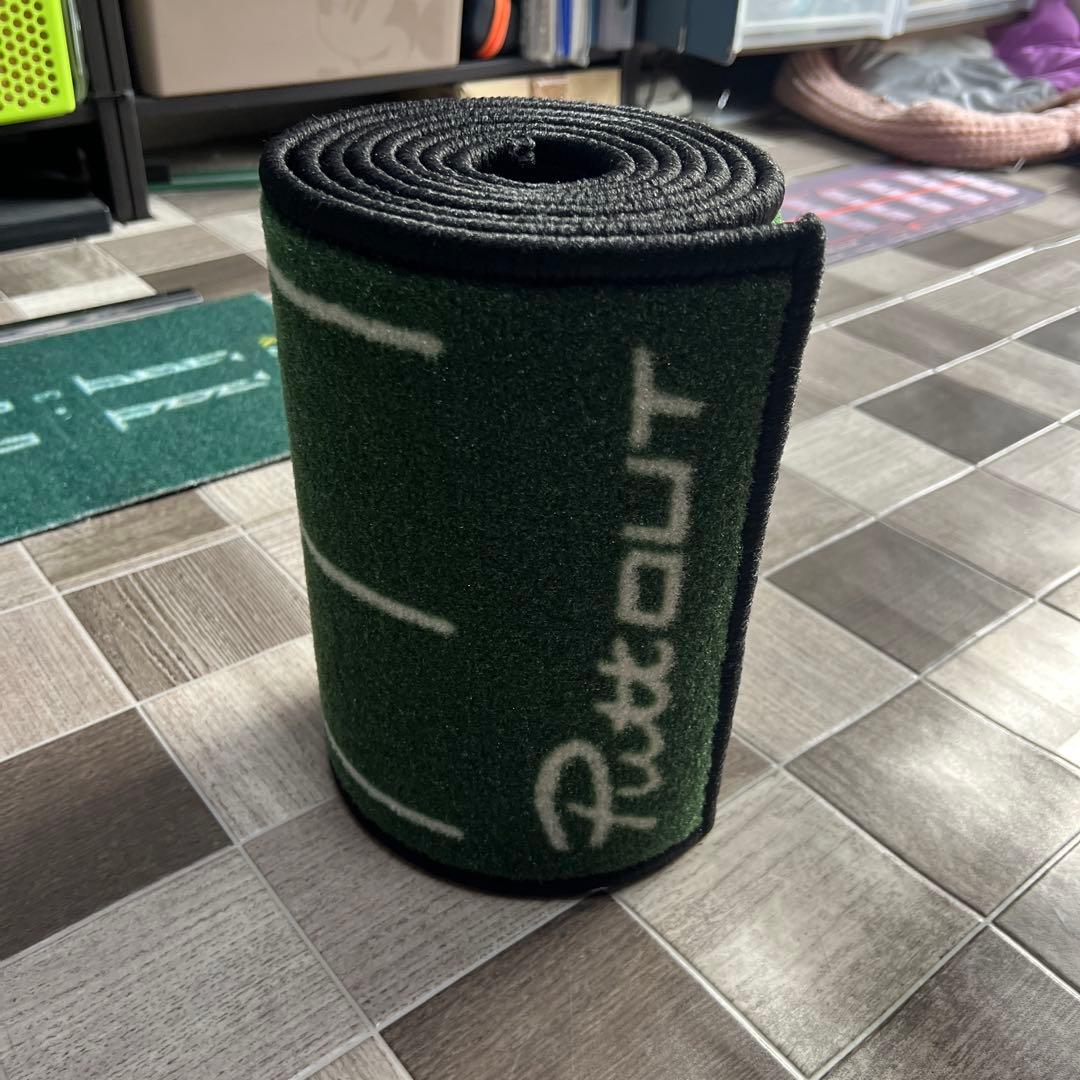 PuttOUT パッティングマット 2.4m 収納バッグ付！