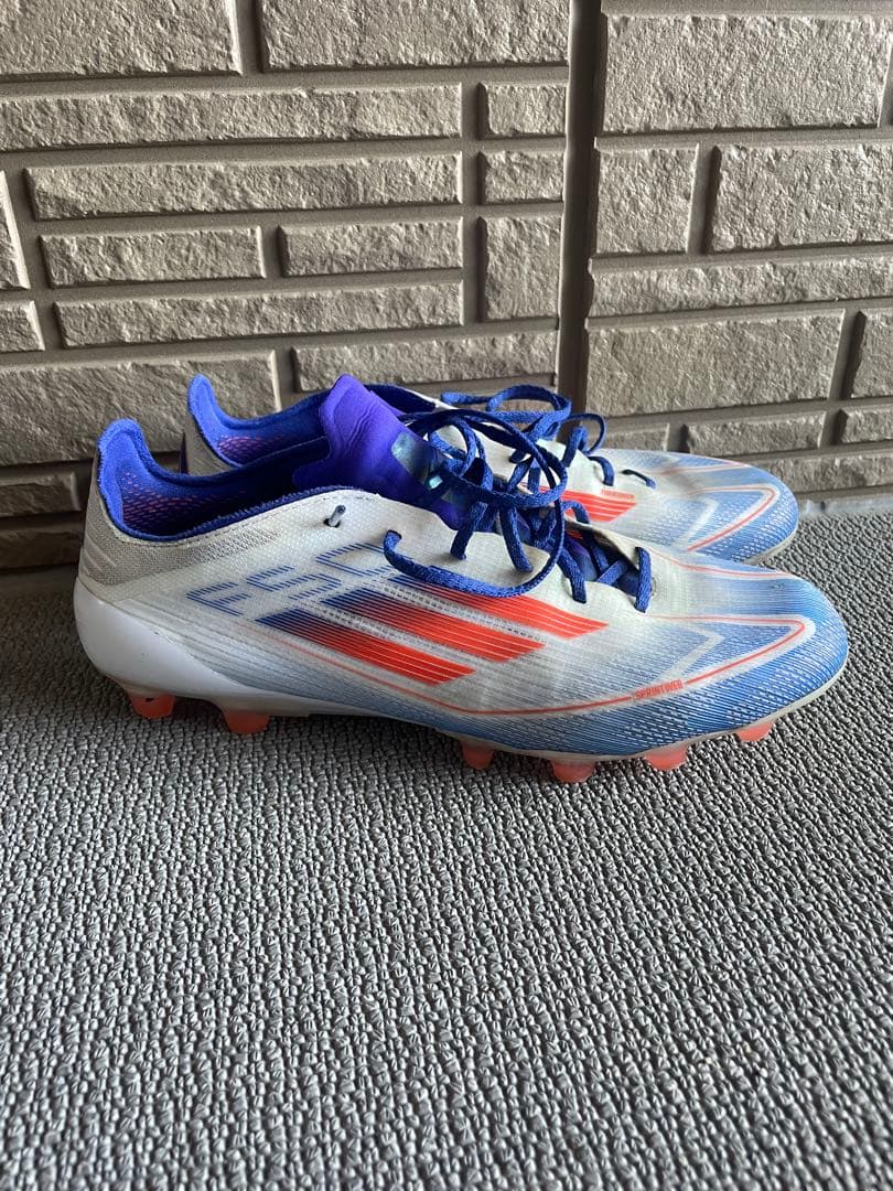 adidas F50 elite HG/AGホワイト/レッド/ブルー