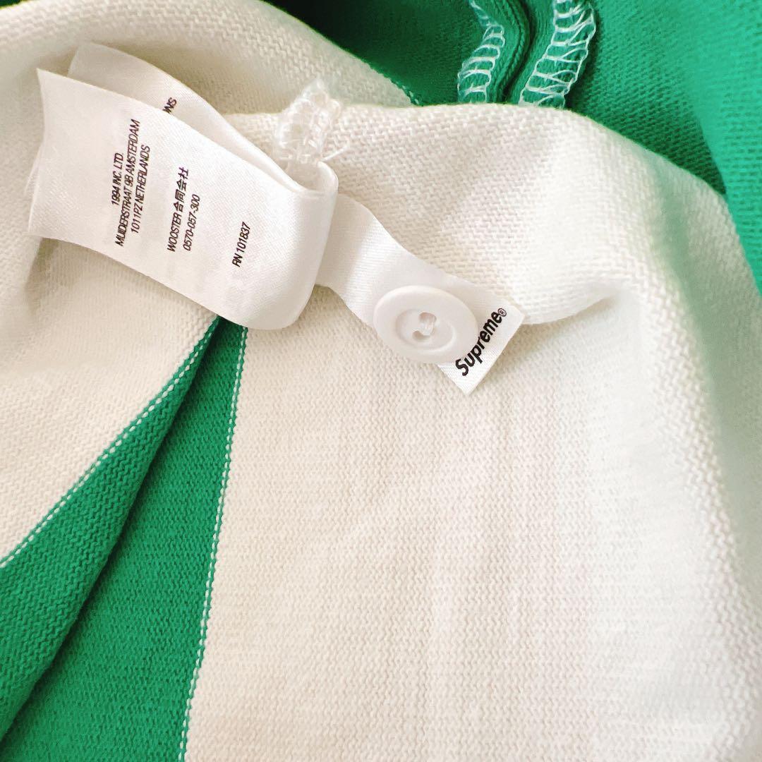 Supreme 2022年春夏 Stripe Rugby ラガーシャツ 長袖　L
