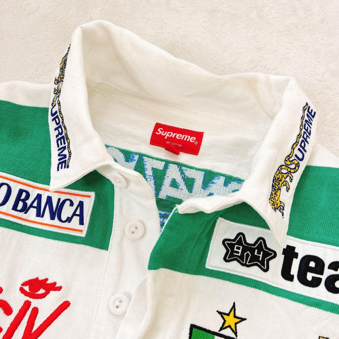 Supreme 2022年春夏 Stripe Rugby ラガーシャツ 長袖　L