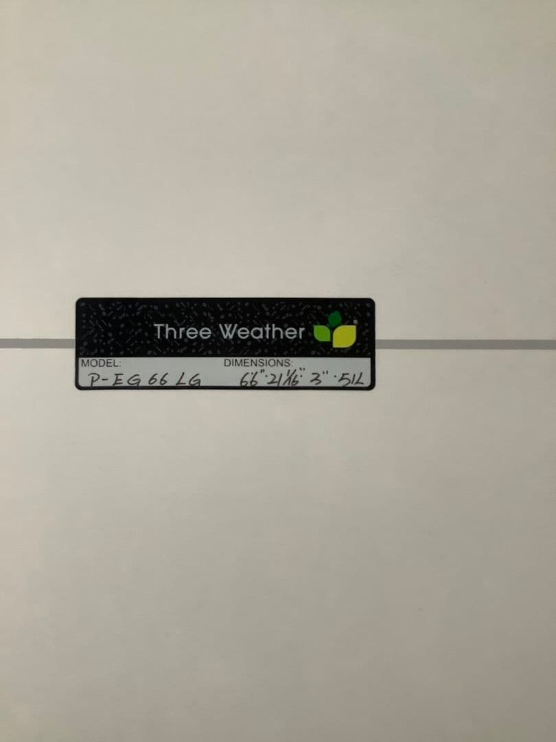 Three Weather サーフボード 6'6” フィン付き 初心者