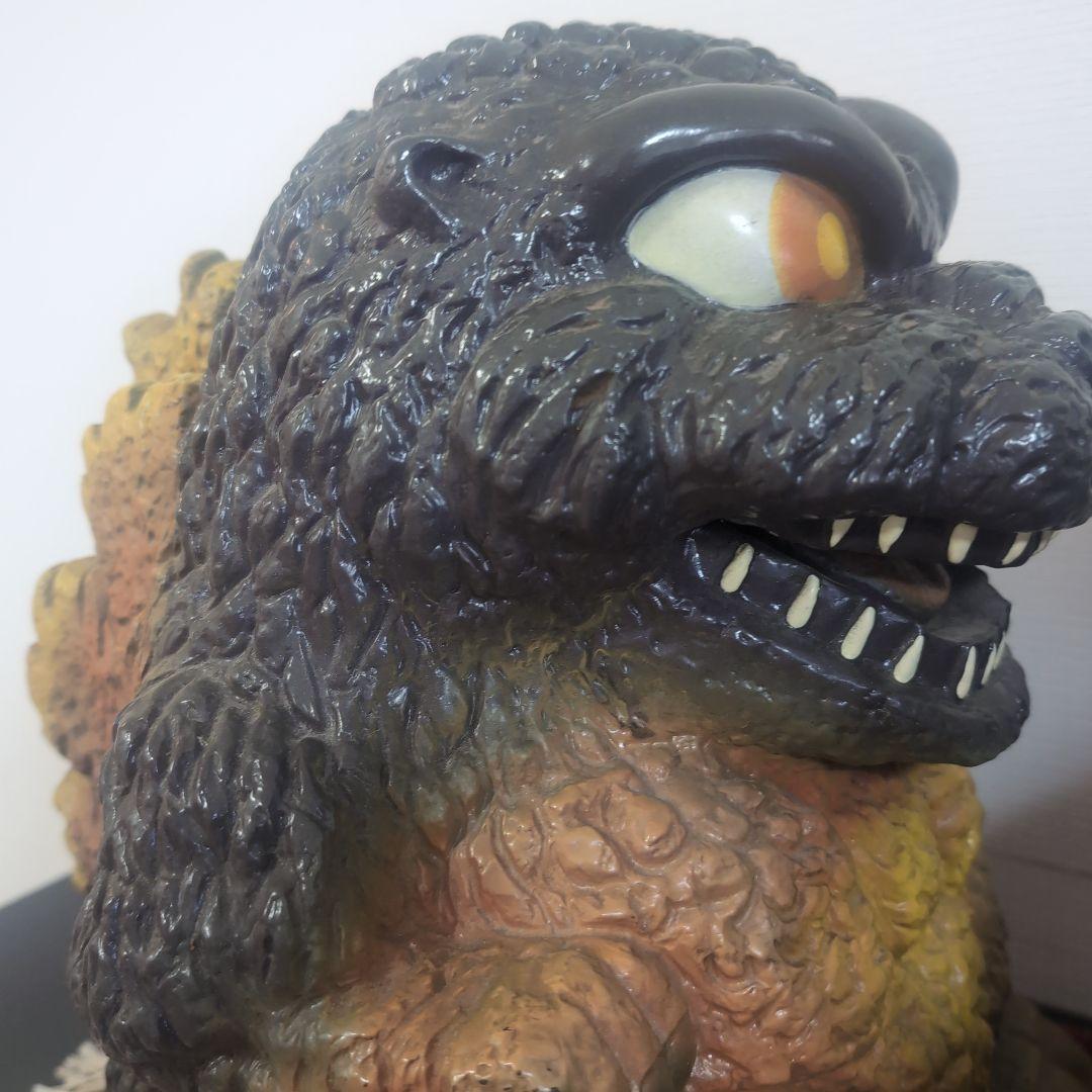 ゴジラ バーニングゴジラ貯金箱フィギュア 1994年製 Yutaka