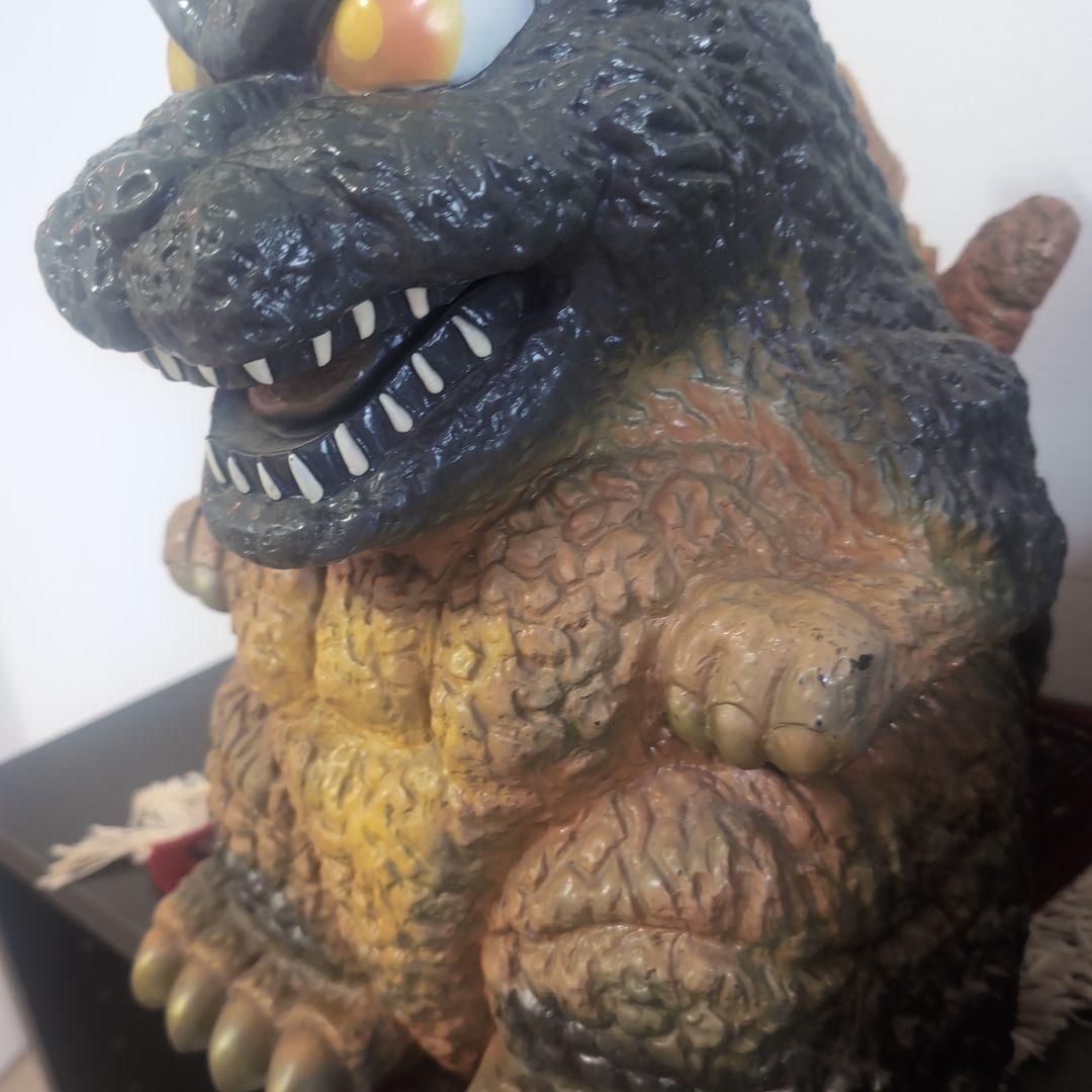 ゴジラ バーニングゴジラ貯金箱フィギュア 1994年製 Yutaka