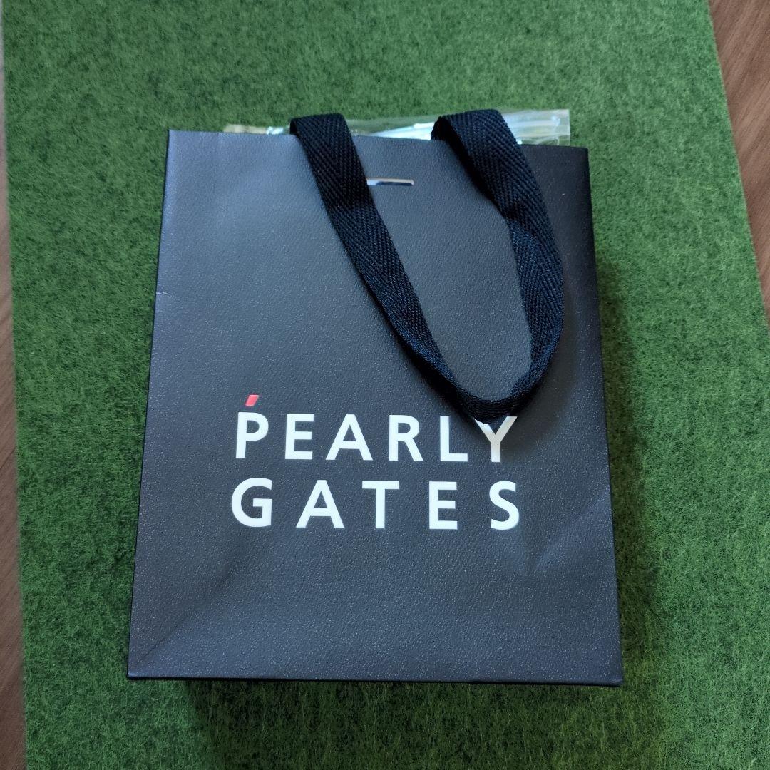 【非売品・新品】PEARLY GATES氷嚢　ネッククーラーロゴ総柄 ショッパー