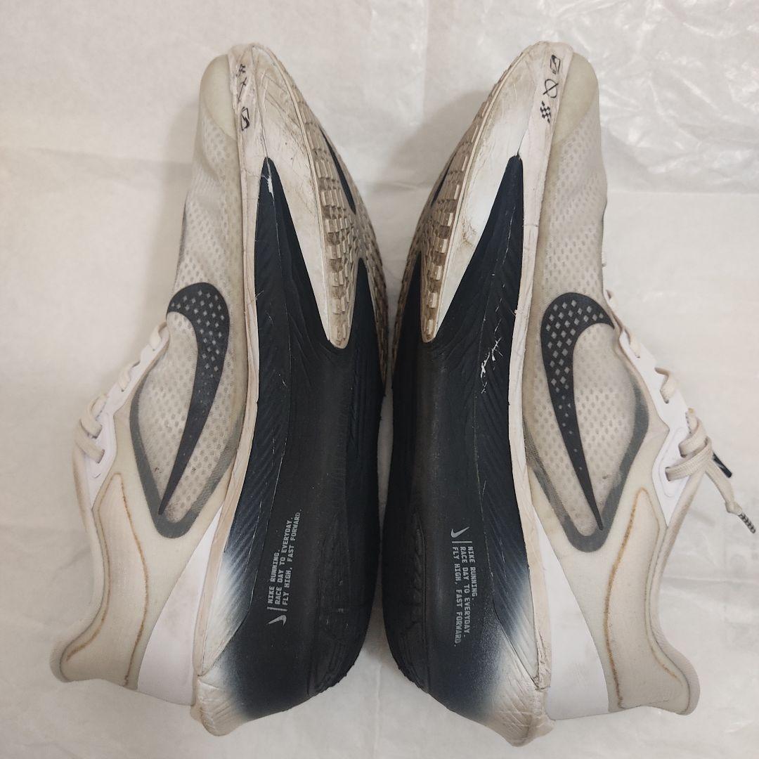NIKE ズームフライ6 27.5cm ランニングシューズ 白