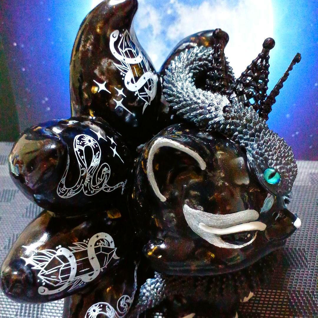 九尾の狐 BIG（ビッグ）蛇✨⭐️オルゴナイト⭐️✨・金運・仕事運・財運
