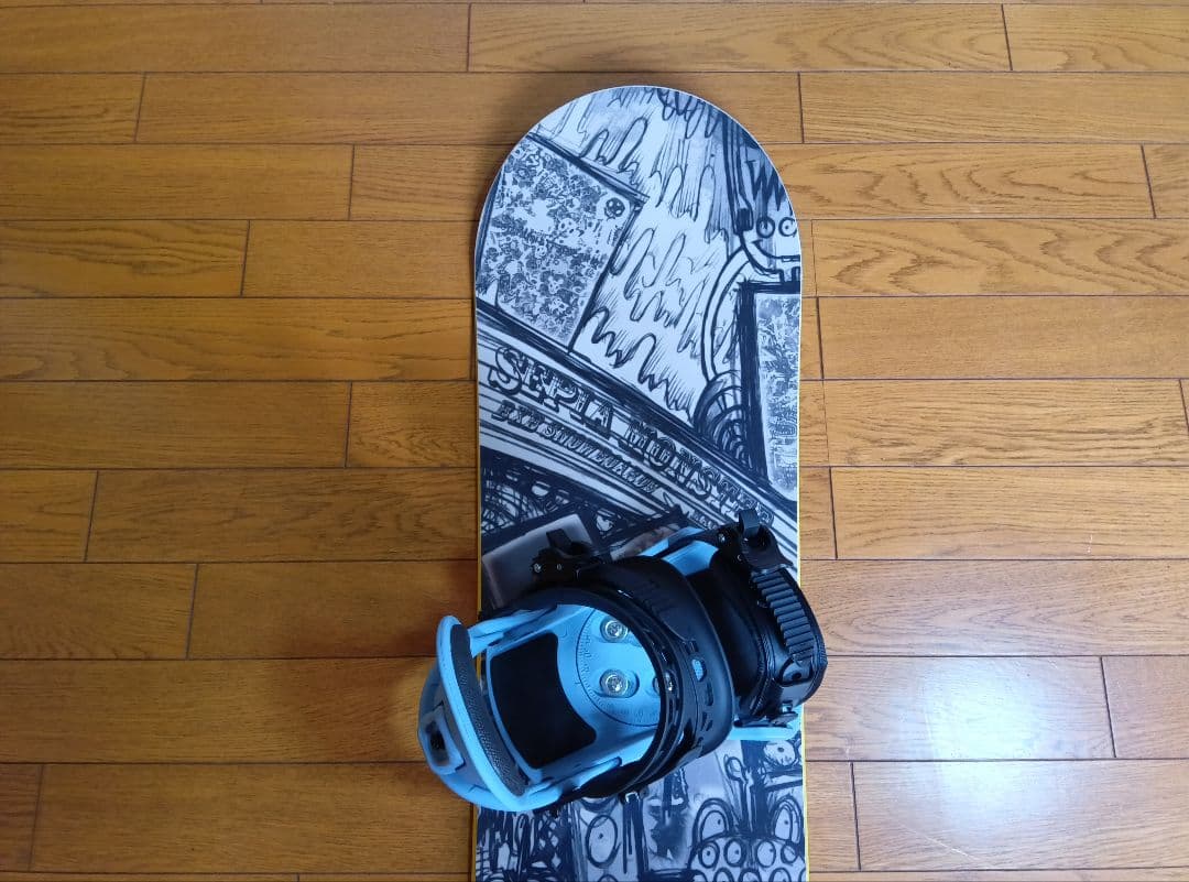【良品】国産スノーボード ビンディングセット