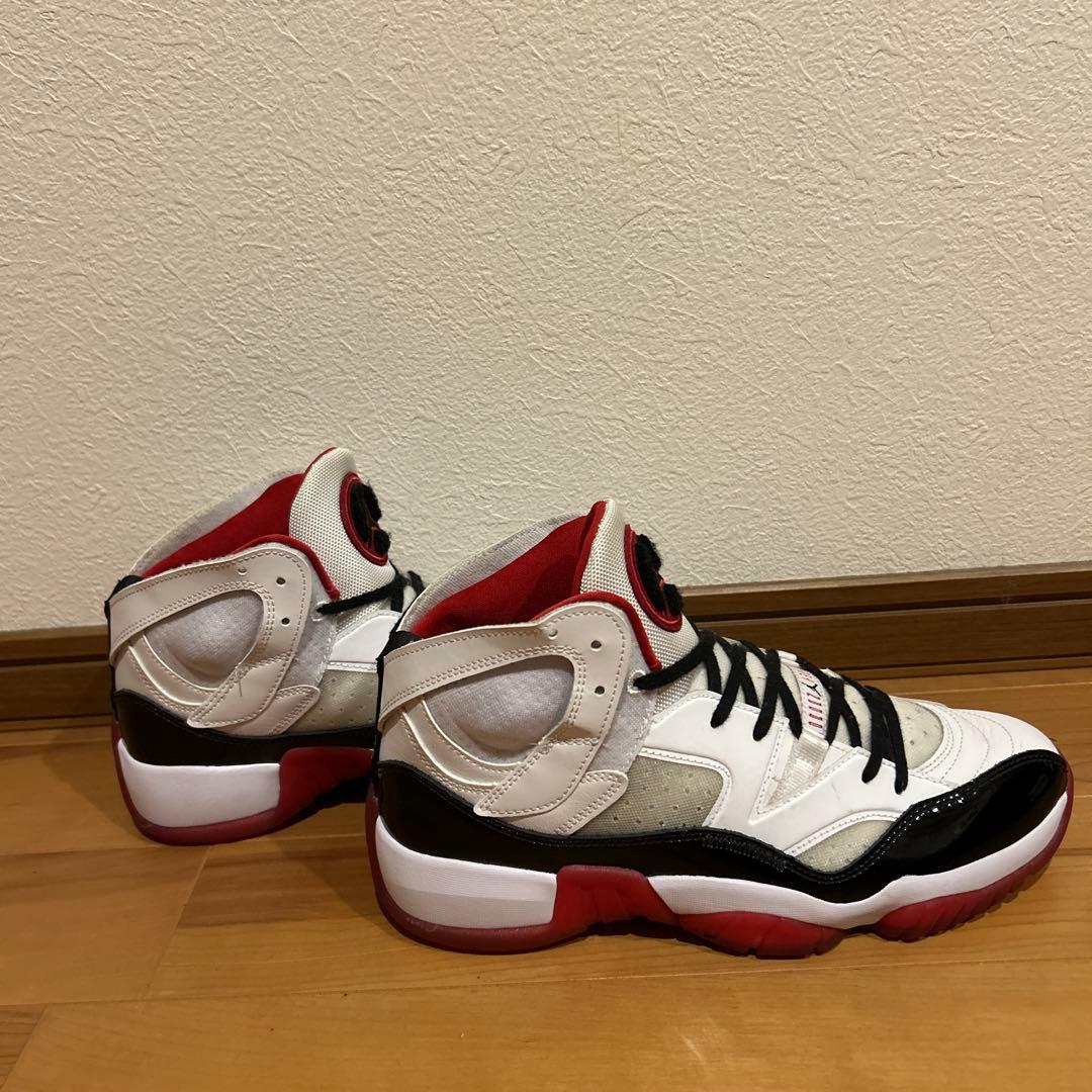 Air Jordan ハイカットシューズ ホワイト/レッド/ブラック