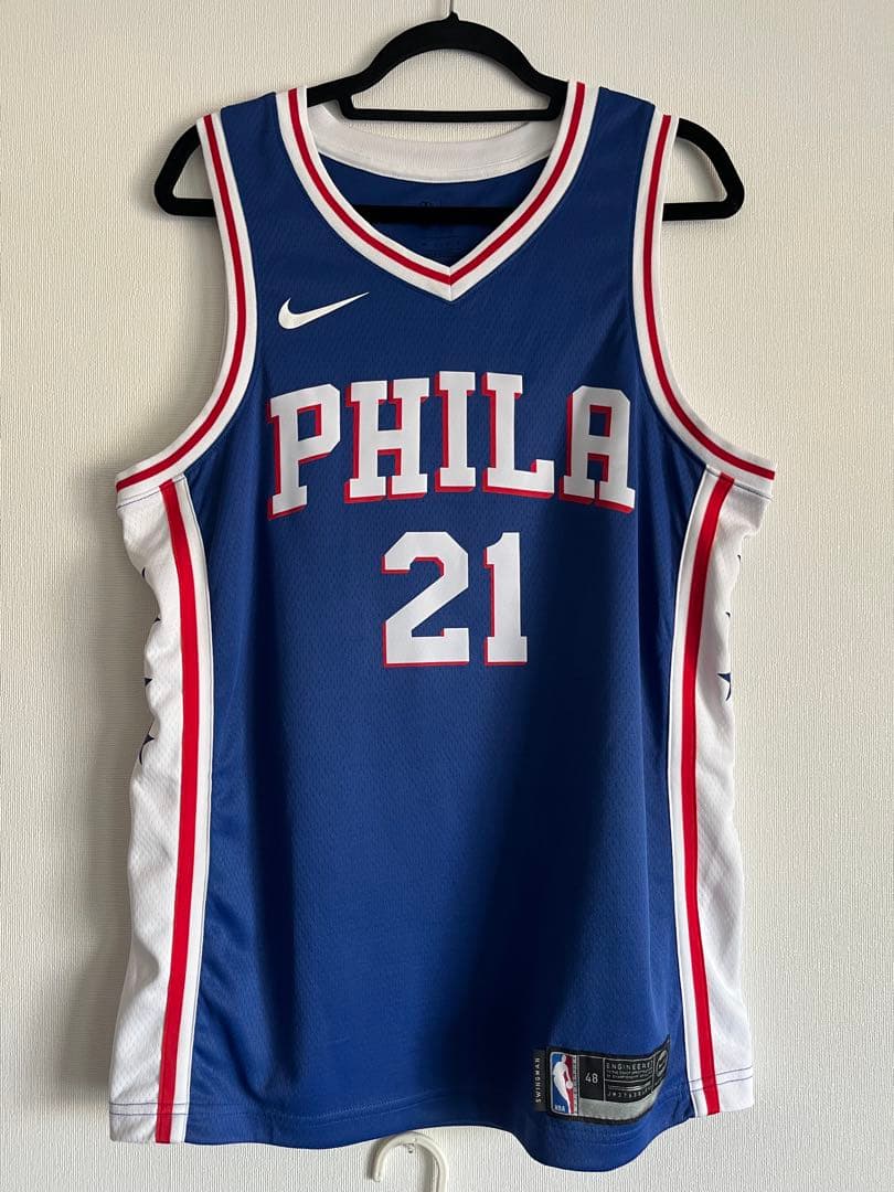NBA シクサーズ 76ers　ジョエル・エンビード　ユニフォーム　バスケ