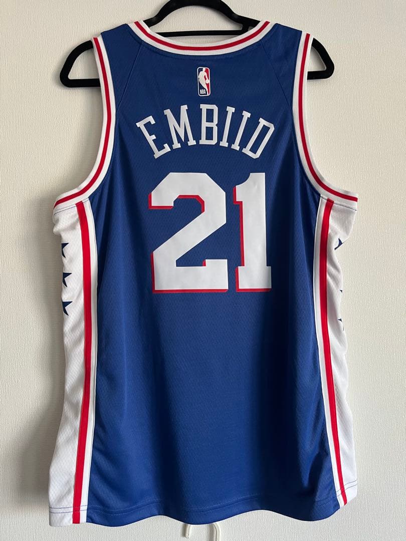NBA シクサーズ 76ers　ジョエル・エンビード　ユニフォーム　バスケ