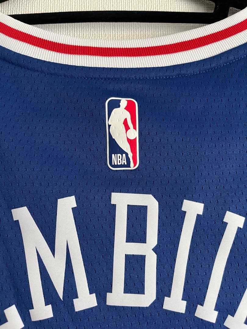 NBA シクサーズ 76ers　ジョエル・エンビード　ユニフォーム　バスケ