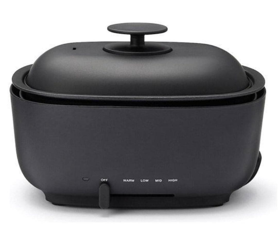 新品未開封　無印良品　深型ホットプレート　鍋