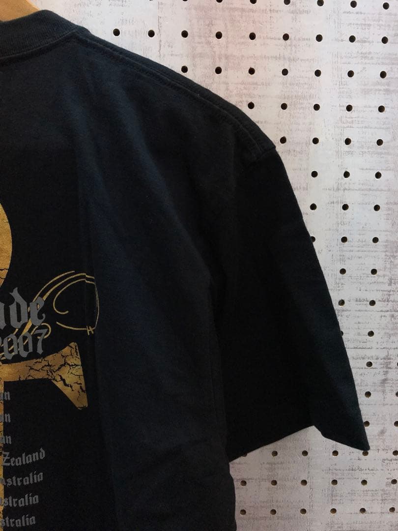 TRIVIUM ヘヴィメタ バンド ワールドツアー 2007 半袖Tシャツ
