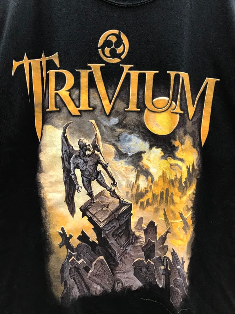 TRIVIUM ヘヴィメタ バンド ワールドツアー 2007 半袖Tシャツ