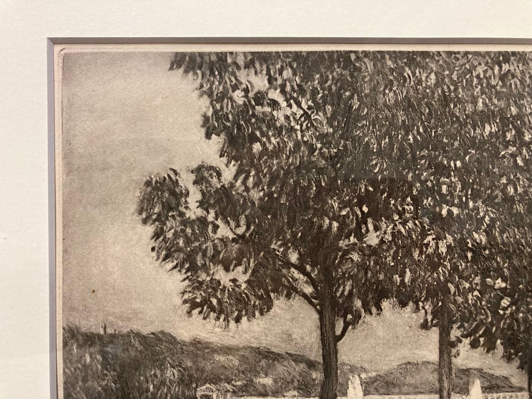 オリジナル銅版画【オーギュスト・ルノワール】 1919年作フランスアンティーク