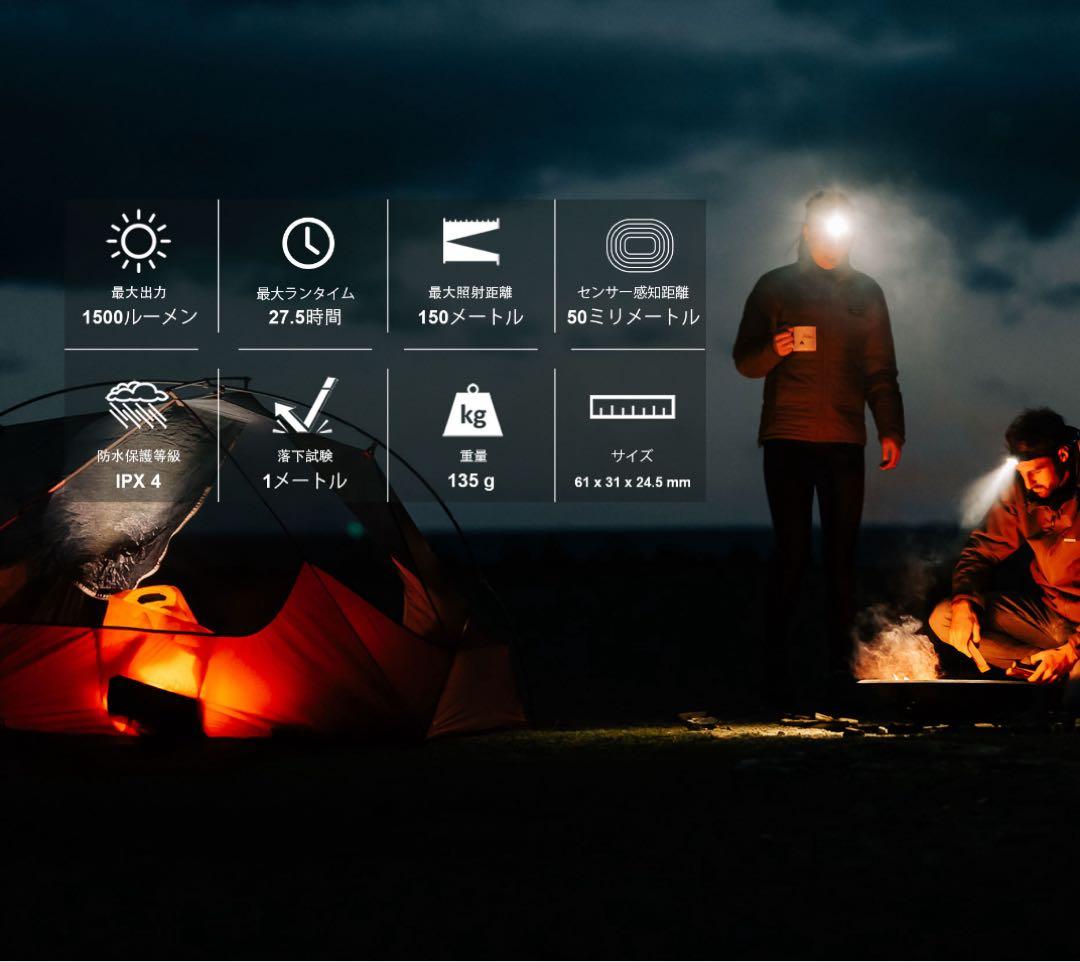 Olight オーライト Array 2 Pro ヘッドランプ 1500ルーメン