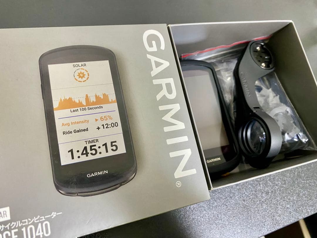 Garmin Edge 1040 solarサイクルコンピューター本体