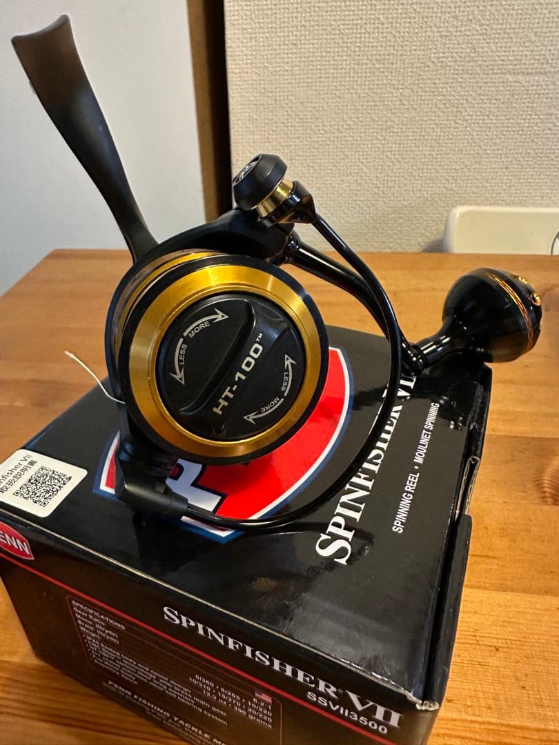 PENNペンSpinfisher VII 3500 スピニングリールIPX5美品