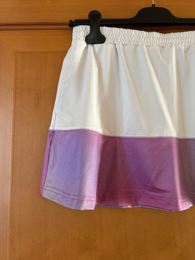 アドミラル　テニスウェア　白、ピンク色スコート　L Lサイズ　新品