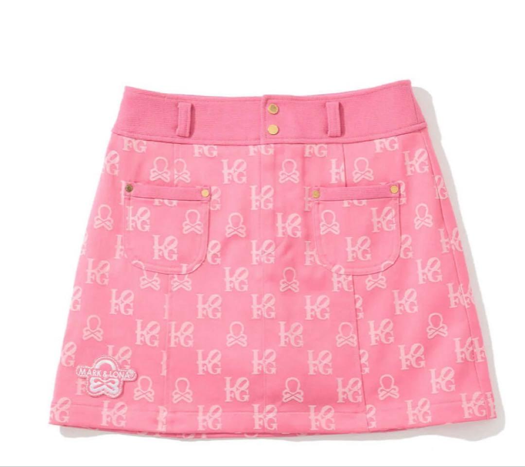 レディースウェア MARK & LONA Ever Monogram Nautic Skirt