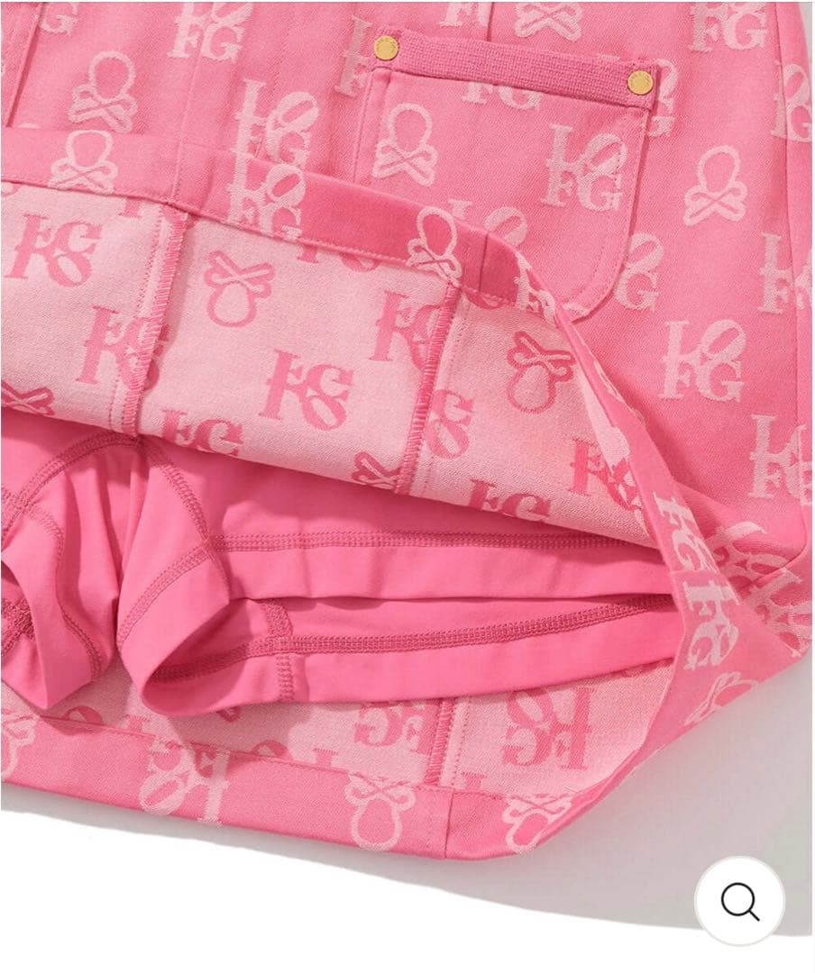 レディースウェア MARK & LONA Ever Monogram Nautic Skirt