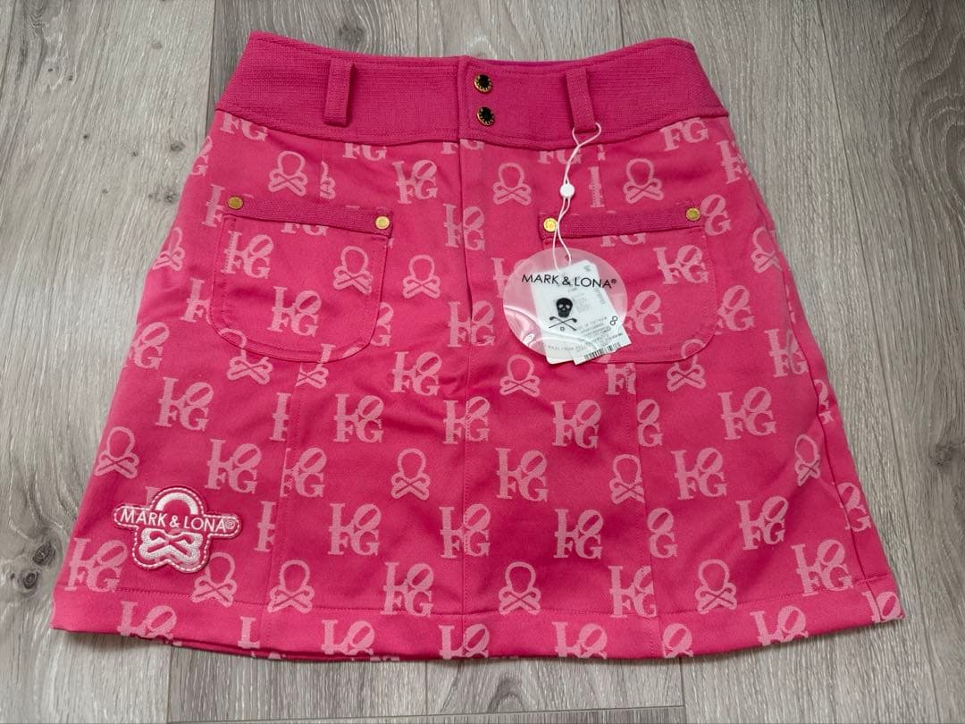 レディースウェア MARK & LONA Ever Monogram Nautic Skirt