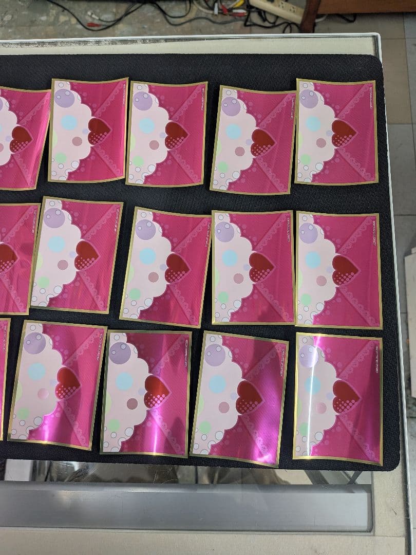 ラブライブ スクコレ　スリーブ　封筒　金 45枚