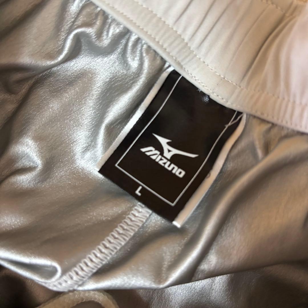 Mizuno サウナスーツ Lサイズ グレー/レッド