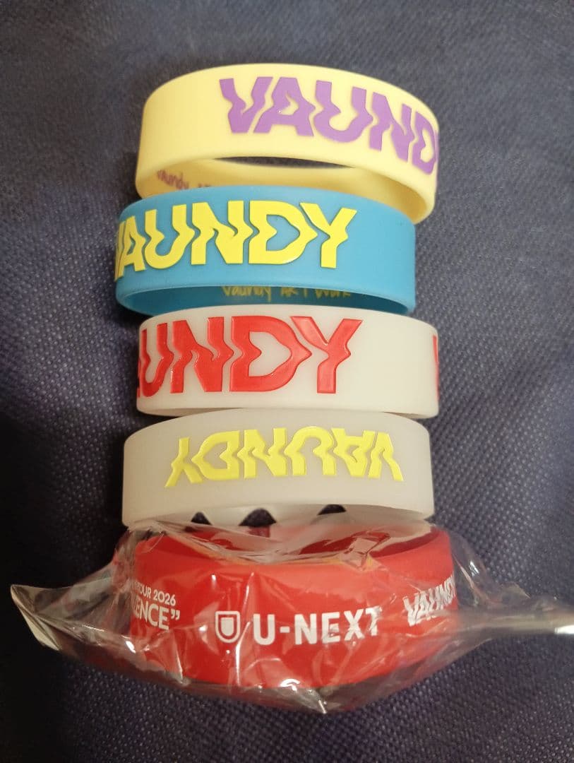 Vaundy ラバーバンド5個