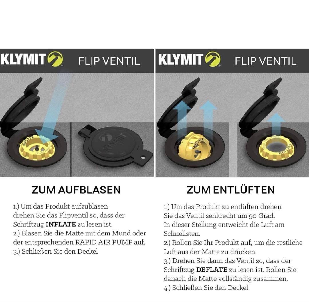 KLYMIT Static V2 スタティック 新バルブ