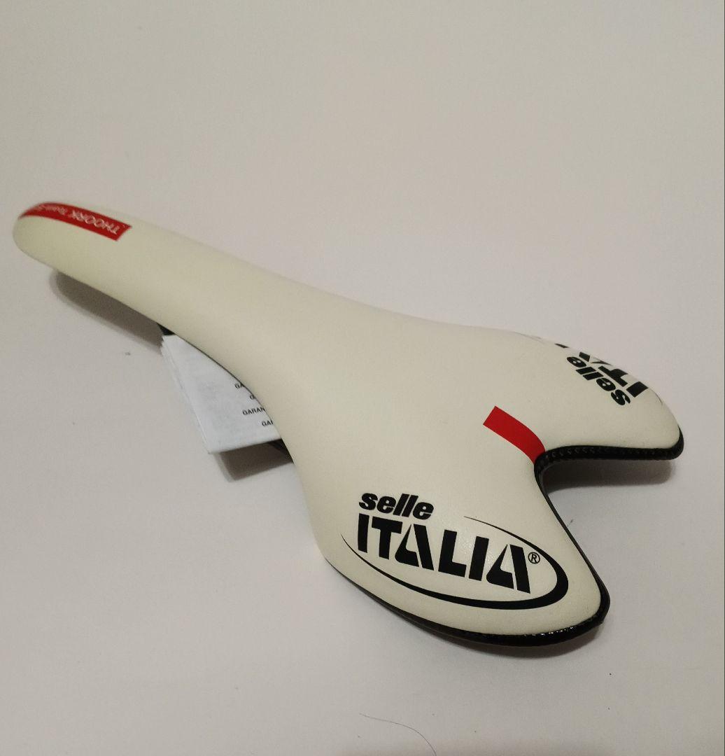 新品selle ITALIA THOKK ホワイトサドル　セライタリア