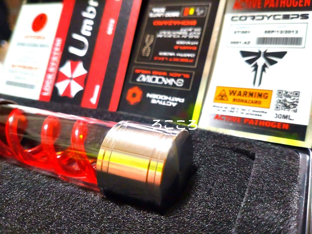 【ラスト1点】Ver.RED バイオハザード ウイルス 保護容器 レプリカセット