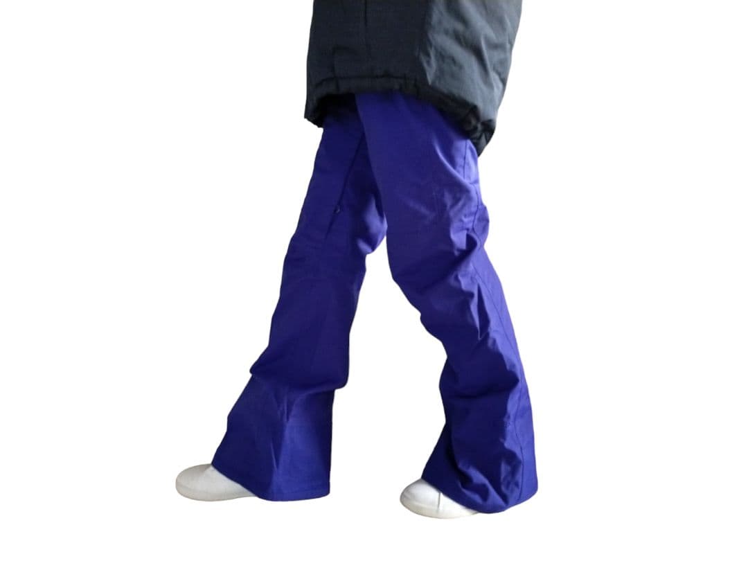 【 珍品高機能】US ノースフェイス HYVENT スノーボード パンツ 青紫