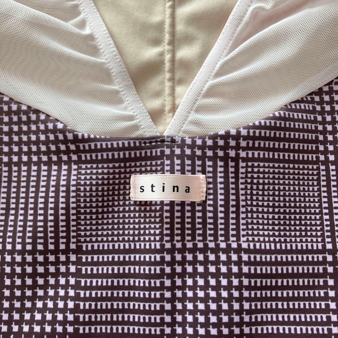【美品】stina スティナ 長袖レオタード Pサイズ