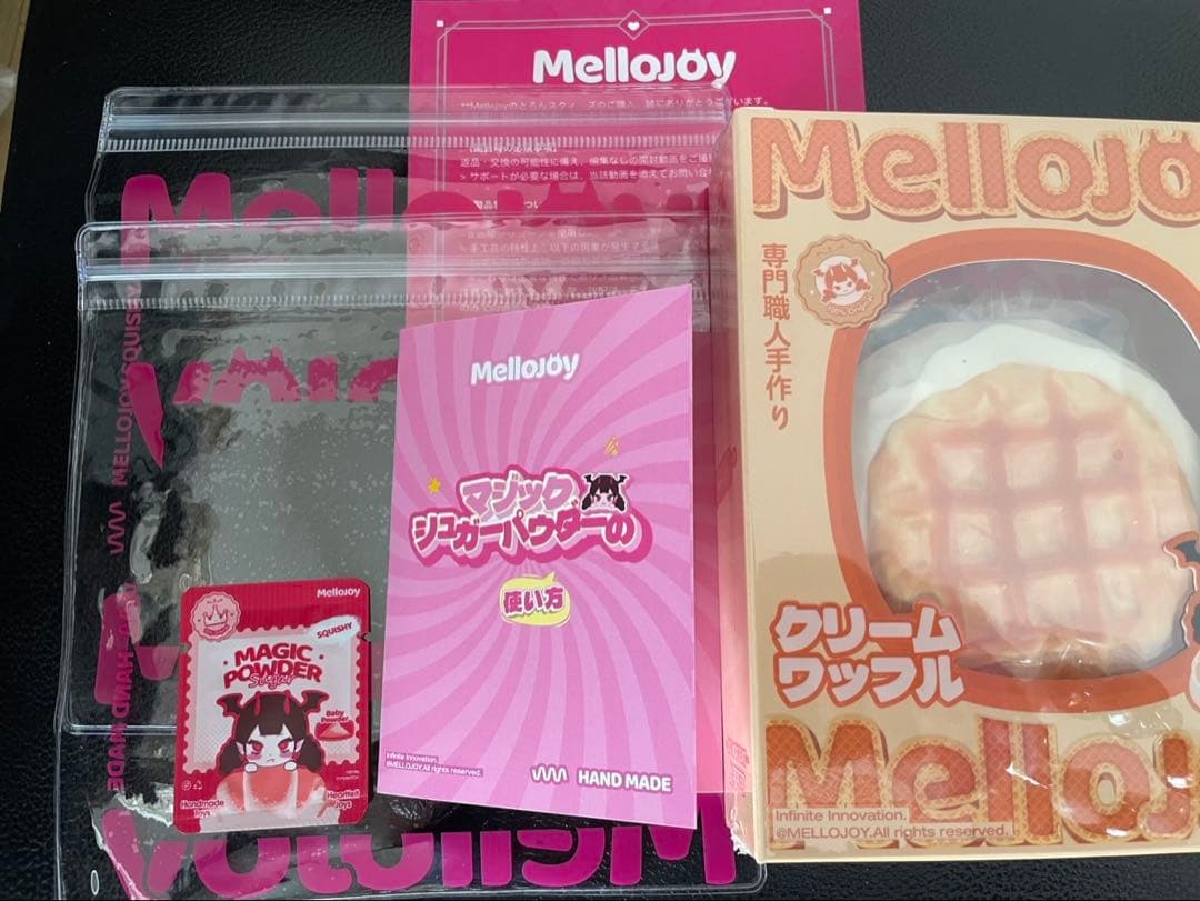 mellojoy メロジョイ　クリームワッフル2個セット