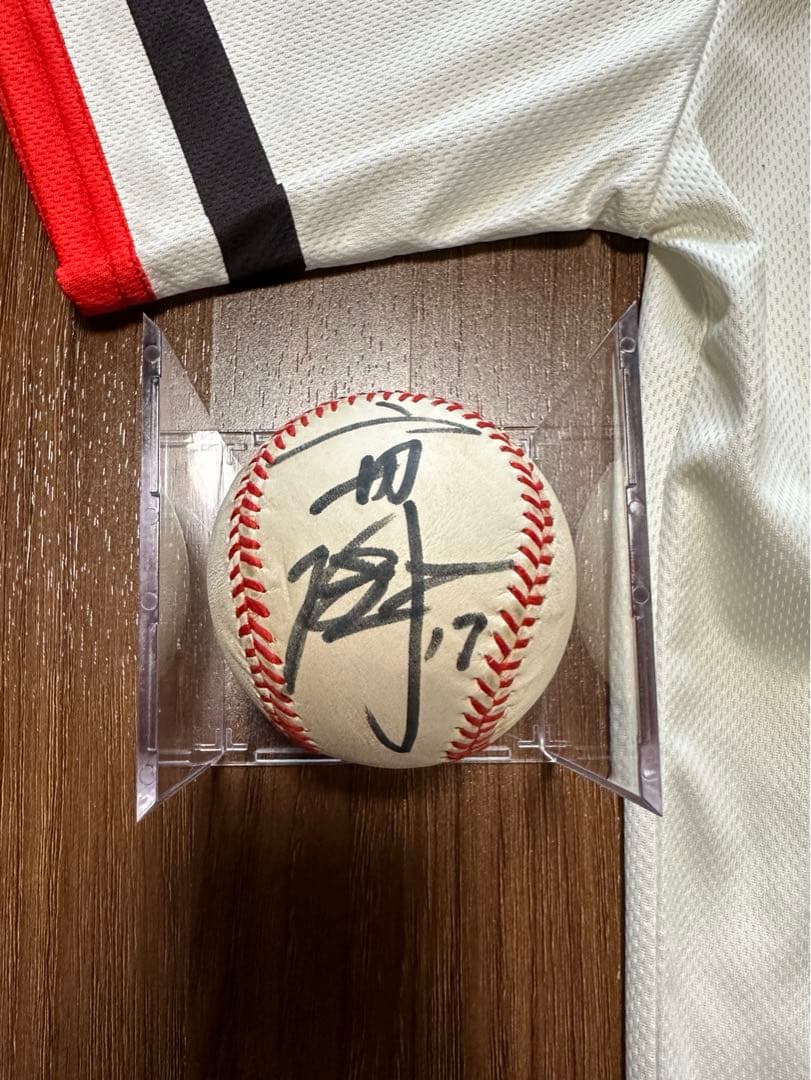 山田久志 3点セット 阪急ブレーブス 帽子、ユニフォームL & サインボール