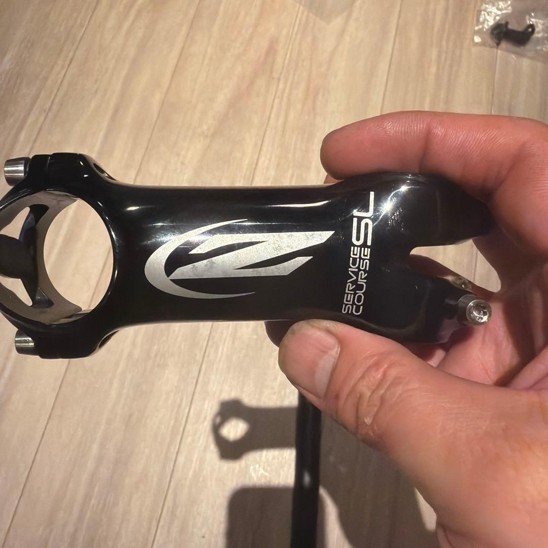旧ロゴ　ZIPP ステム・シートポストセット