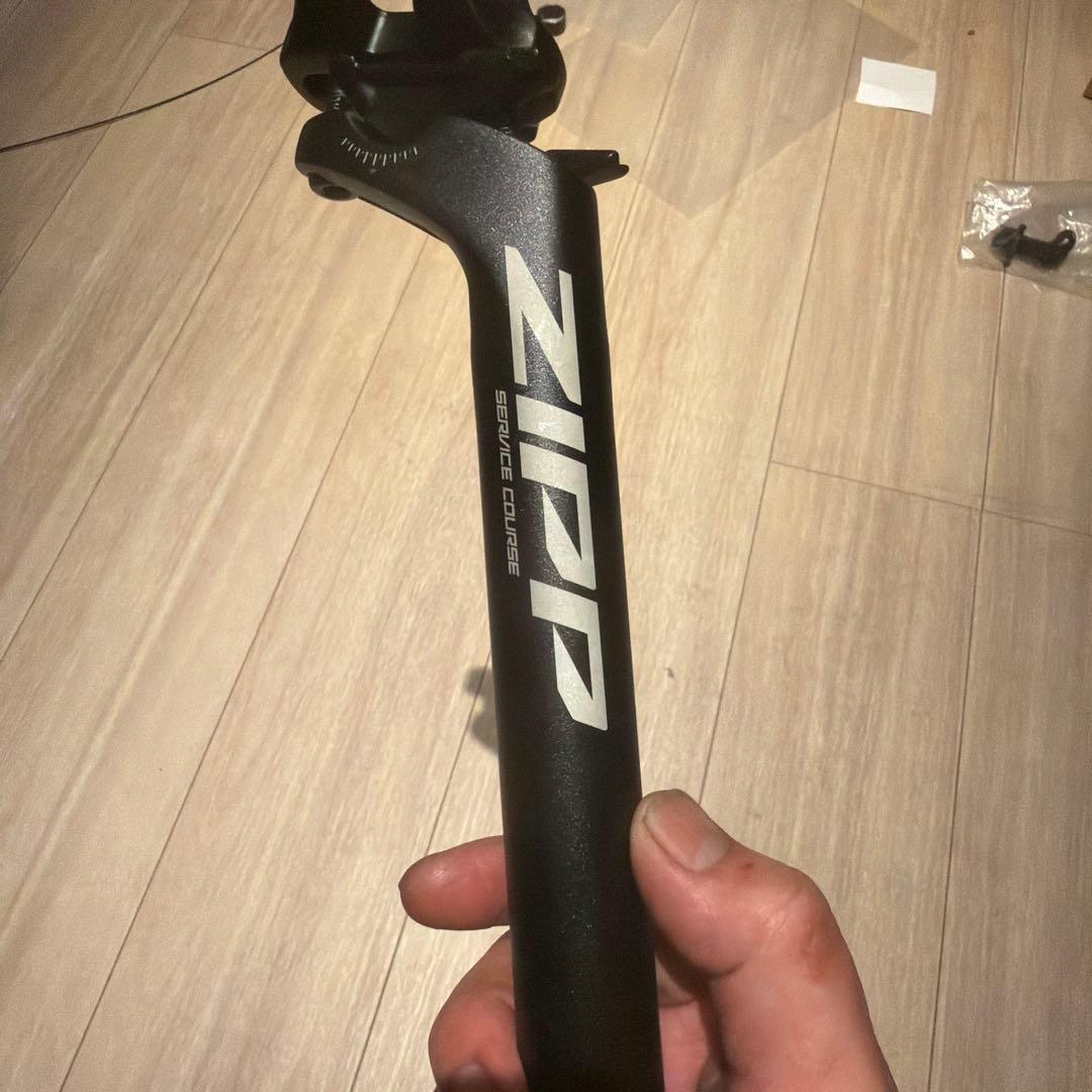 旧ロゴ　ZIPP ステム・シートポストセット