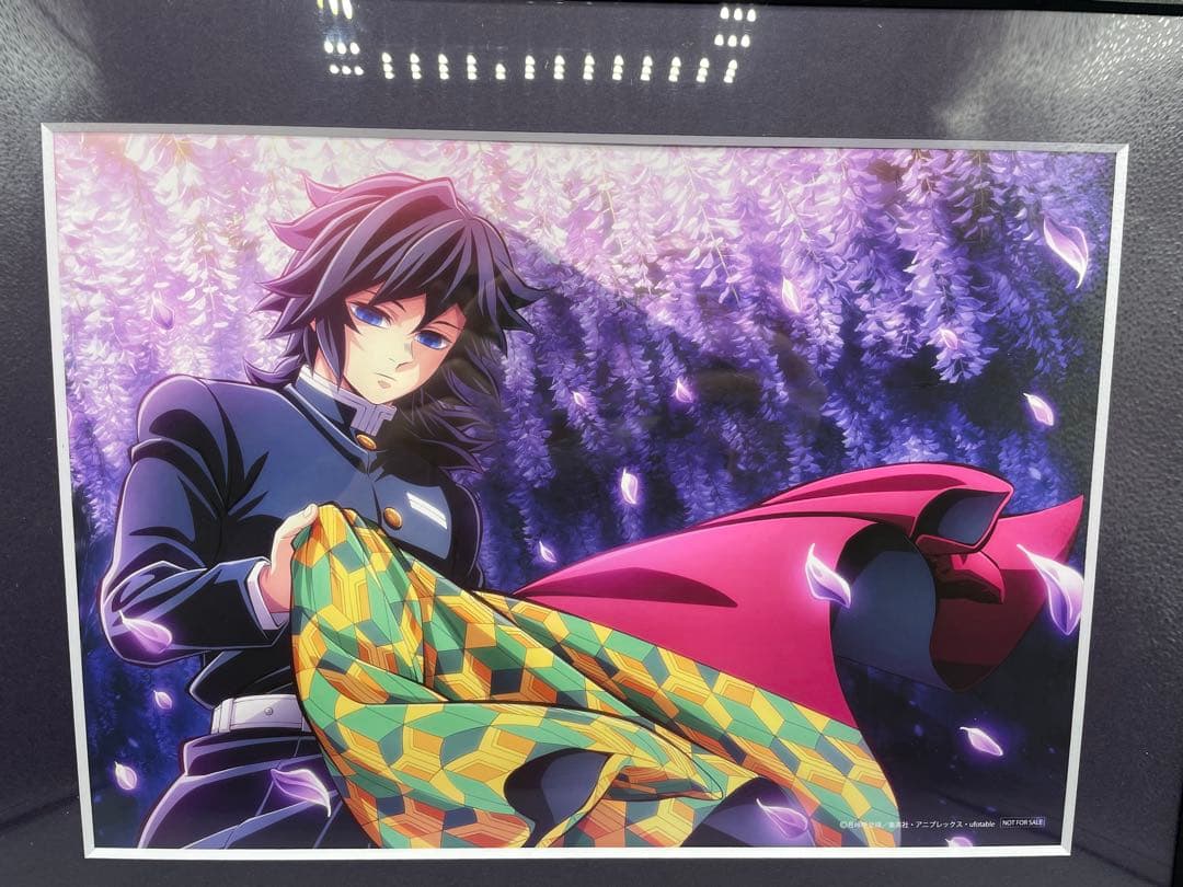 鬼滅の刃 柱稽古編 アニプレックス 全巻購入特典 キャラファイングラフ 冨岡義勇